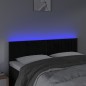 vidaXL Cabecero con LED de terciopelo negro 144x5x78/88 cm vidaXL Cabecero con LED de terciopelo negro 144x5x78/88 cm