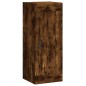 vidaXL Aparador de madera contrachapada roble ahumado 34,5x34x180 cm vidaXL Aparador de madera contrachapada roble ahumado 34,5x34x180 cm