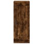 vidaXL Aparador de madera contrachapada roble ahumado 34,5x34x180 cm vidaXL Aparador de madera contrachapada roble ahumado 34,5x34x180 cm