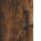 vidaXL Aparador de madera contrachapada roble ahumado 34,5x34x180 cm vidaXL Aparador de madera contrachapada roble ahumado 34,5x34x180 cm