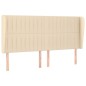 vidaXL Cama box spring con colchón tela color crema 200x200 cm vidaXL Cama box spring con colchón tela color crema 200x200 cm