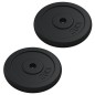 vidaXL Discos de pesas hierro fundido 40 kg vidaXL Discos de pesas hierro fundido 40 kg