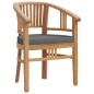 vidaXL Juego de comedor para jardín 5 piezas madera maciza de teca vidaXL Juego de comedor para jardín 5 piezas madera maciza de teca