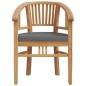 vidaXL Juego de comedor para jardín 5 piezas madera maciza de teca vidaXL Juego de comedor para jardín 5 piezas madera maciza de teca