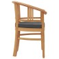 vidaXL Juego de comedor para jardín 5 piezas madera maciza de teca vidaXL Juego de comedor para jardín 5 piezas madera maciza de teca