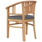 vidaXL Juego de comedor para jardín 5 piezas madera maciza de teca vidaXL Juego de comedor para jardín 5 piezas madera maciza de teca