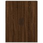 vidaXL Aparador alto madera contrachapada marrón roble 69,5x34x180 cm vidaXL Aparador alto madera contrachapada marrón roble 69,5x34x180 cm
