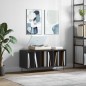vidaXL Mueble para discos madera contrachapada negro 100x38x48 cm vidaXL Mueble para discos madera contrachapada negro 100x38x48 cm