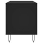vidaXL Mueble para discos madera contrachapada negro 100x38x48 cm vidaXL Mueble para discos madera contrachapada negro 100x38x48 cm