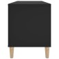 vidaXL Mueble para discos madera contrachapada negro 100x38x48 cm vidaXL Mueble para discos madera contrachapada negro 100x38x48 cm