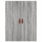 vidaXL Aparador alto madera contrachapada gris sonoma 69,5x34x180 cm vidaXL Aparador alto madera contrachapada gris sonoma 69,5x34x180 cm