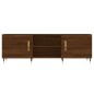 vidaXL Mueble de TV madera de ingeniería roble marrón 150x30x50 cm