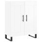 vidaXL Aparador alto madera contrachapada blanco brillo 69,5x34x180 cm vidaXL Aparador alto madera contrachapada blanco brillo 69,5x34x180 cm