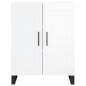 vidaXL Aparador alto madera contrachapada blanco brillo 69,5x34x180 cm vidaXL Aparador alto madera contrachapada blanco brillo 69,5x34x180 cm