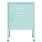 vidaXL Mesita de noche acero verde menta 35x35x51 cm vidaXL Mesita de noche acero verde menta 35x35x51 cm