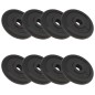 vidaXL Discos de pesas de hierro fundido 8 piezas 2,5 kg vidaXL Discos de pesas de hierro fundido 8 piezas 2,5 kg