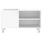 vidaXL Mueble para discos madera de ingeniería blanco 85x38x48 cm vidaXL Mueble para discos madera de ingeniería blanco 85x38x48 cm