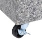 vidaXL Base de sombrilla granito gris claro 45x25x8,3 cm vidaXL Base de sombrilla granito gris claro 45x25x8,3 cm
