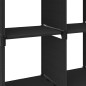 vidaXL Estantería de 4 cubos de tela negra 69x30x72,5 cm vidaXL Estantería de 4 cubos de tela negra 69x30x72,5 cm