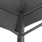 vidaXL Cenador barbacoa estante lateral acero antracita 240x150x243 cm vidaXL Cenador barbacoa estante lateral acero antracita 240x150x243 cm