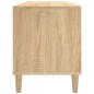 vidaXL Mueble discos madera contrachapada roble Sonoma 100x38x48 cm vidaXL Mueble discos madera contrachapada roble Sonoma 100x38x48 cm