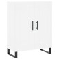 vidaXL Aparador alto madera contrachapada blanco 69,5x34x180 cm vidaXL Aparador alto madera contrachapada blanco 69,5x34x180 cm