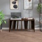 vidaXL Mueble discos madera contrachapada roble marrón 100x38x48 cm vidaXL Mueble discos madera contrachapada roble marrón 100x38x48 cm