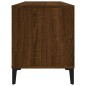 vidaXL Mueble discos madera contrachapada roble marrón 100x38x48 cm vidaXL Mueble discos madera contrachapada roble marrón 100x38x48 cm