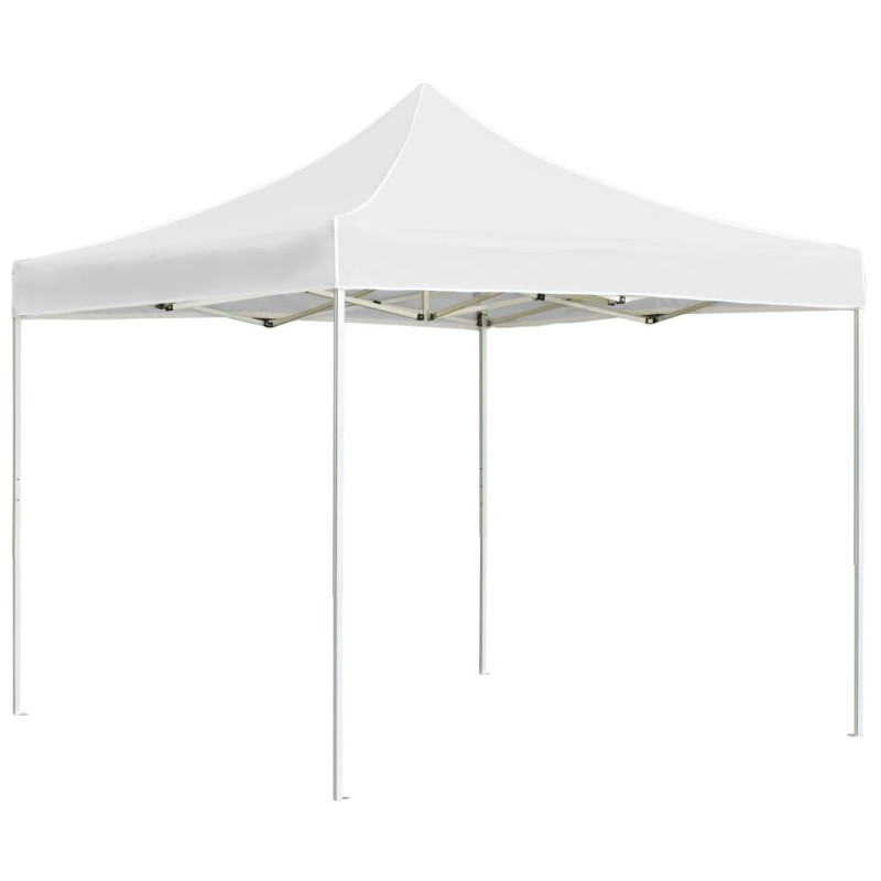 vidaXL Carpa plegable profesional de aluminio blanco 2x2 m vidaXL Carpa plegable profesional de aluminio blanco 2x2 m