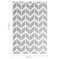 vidaXL Alfombra de exterior PP gris 120x180 cm vidaXL Alfombra de exterior PP gris 120x180 cm