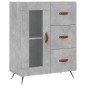 vidaXL Aparador alto madera contrachapada gris hormigón 69,5x34x180 cm vidaXL Aparador alto madera contrachapada gris hormigón 69,5x34x180 cm