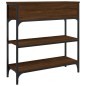 vidaXL Mesa consola madera de ingeniería marrón roble 72,5x25x75 cm vidaXL Mesa consola madera de ingeniería marrón roble 72,5x25x75 cm