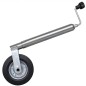 vidaXL Rueda de remolque 48 mm con 2 tubos de soporte y 3 abrazaderas vidaXL Rueda de remolque 48 mm con 2 tubos de soporte y 3 abrazaderas