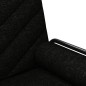 vidaXL Sofá cama con reposabrazos tela negro vidaXL Sofá cama con reposabrazos tela negro
