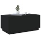 vidaXL Mesa de centro con luces LED negro 90x50x40 cm vidaXL Mesa de centro con luces LED negro 90x50x40 cm