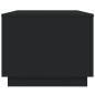 vidaXL Mesa de centro con luces LED negro 90x50x40 cm vidaXL Mesa de centro con luces LED negro 90x50x40 cm