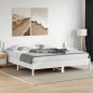 vidaXL Cabecero de cama madera maciza de pino blanco 200 cm vidaXL Cabecero de cama madera maciza de pino blanco 200 cm
