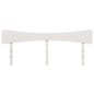vidaXL Cabecero de cama madera maciza de pino blanco 200 cm vidaXL Cabecero de cama madera maciza de pino blanco 200 cm
