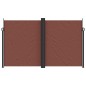 vidaXL Toldo lateral retráctil marrón 200x1000 cm vidaXL Toldo lateral retráctil marrón 200x1000 cm