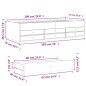 vidaXL Tumbona con cajones madera ingeniería roble Sonoma 75x190 cm vidaXL Tumbona con cajones madera ingeniería roble Sonoma 75x190 cm