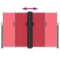 vidaXL Toldo lateral retráctil rojo 160x1000 cm vidaXL Toldo lateral retráctil rojo 160x1000 cm
