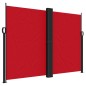 vidaXL Toldo lateral retráctil rojo 180x1000 cm vidaXL Toldo lateral retráctil rojo 180x1000 cm