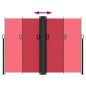 vidaXL Toldo lateral retráctil rojo 180x1000 cm vidaXL Toldo lateral retráctil rojo 180x1000 cm