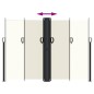 vidaXL Toldo lateral retráctil crema 180x1000 cm vidaXL Toldo lateral retráctil crema 180x1000 cm