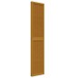 vidaXL Biombo separador de 3 paneles madera maciza paulownia marrón vidaXL Biombo separador de 3 paneles madera maciza paulownia marrón