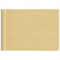 vidaXL Pantalla de balcón 100% poliéster Oxford color arena 75x1000 cm vidaXL Pantalla de balcón 100% poliéster Oxford color arena 75x1000 cm