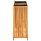 vidaXL Jardinera con forro madera maciza de acacia 84x42x100 cm vidaXL Jardinera con forro madera maciza de acacia 84x42x100 cm
