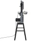 vidaXL Sierra de cinta con soporte de acero ancho de corte 245 mm vidaXL Sierra de cinta con soporte de acero ancho de corte 245 mm