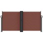 vidaXL Toldo lateral retráctil marrón 120x600 cm vidaXL Toldo lateral retráctil marrón 120x600 cm