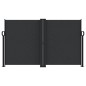 vidaXL Toldo lateral retráctil negro 140x600 cm vidaXL Toldo lateral retráctil negro 140x600 cm